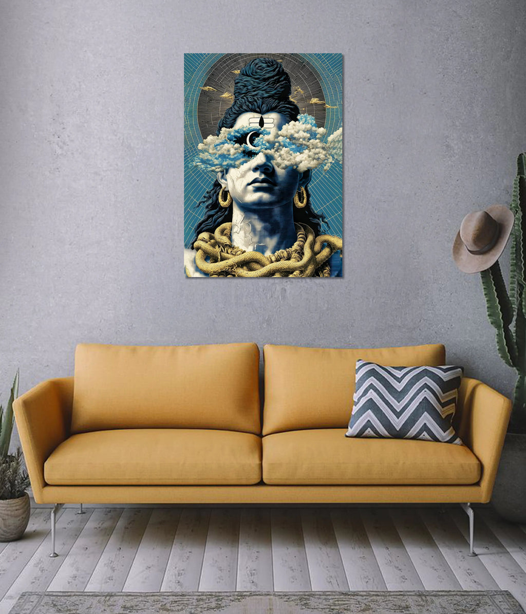 Mahadev – Cosmic Consciousness Wall Poster