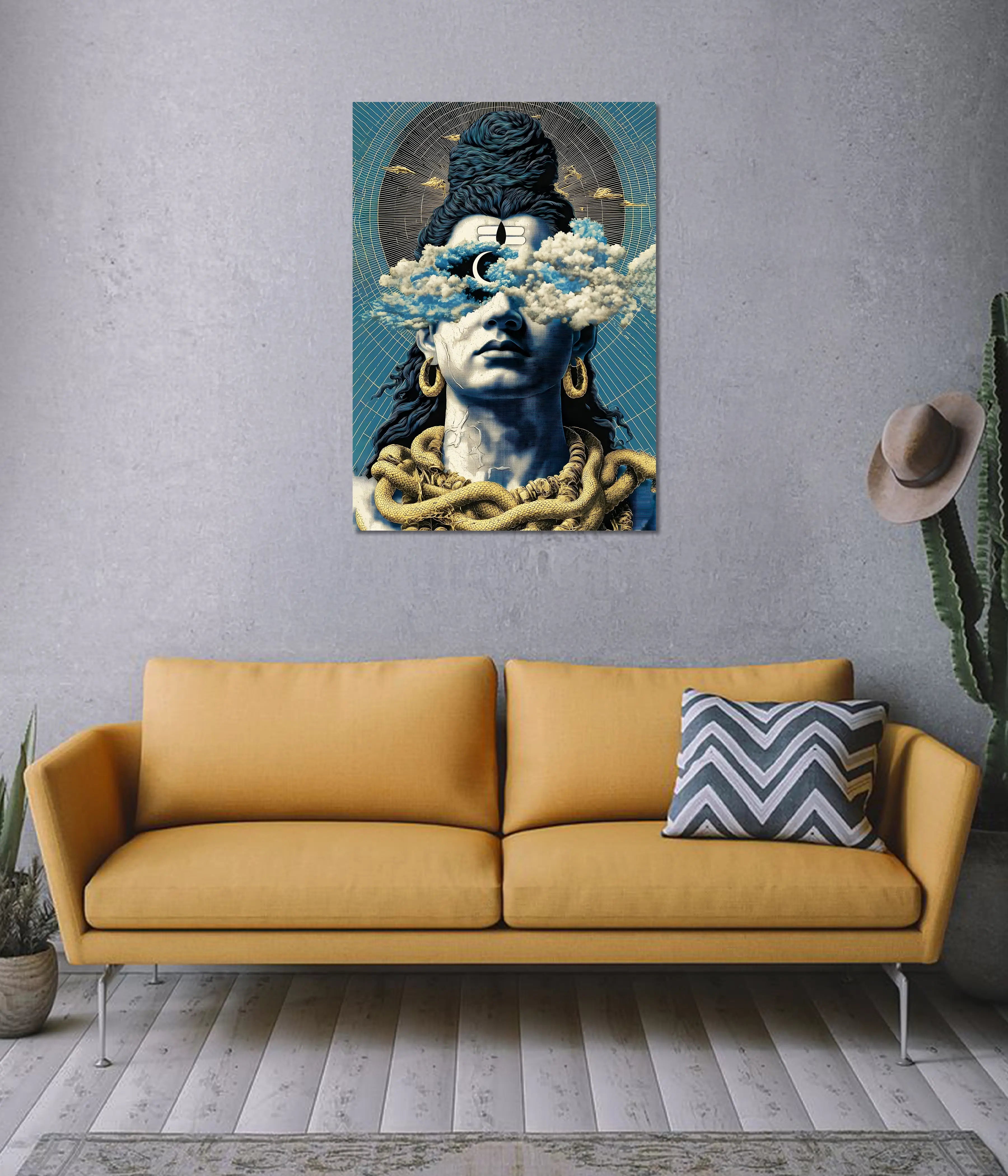 Mahadev – Cosmic Consciousness Wall Poster
