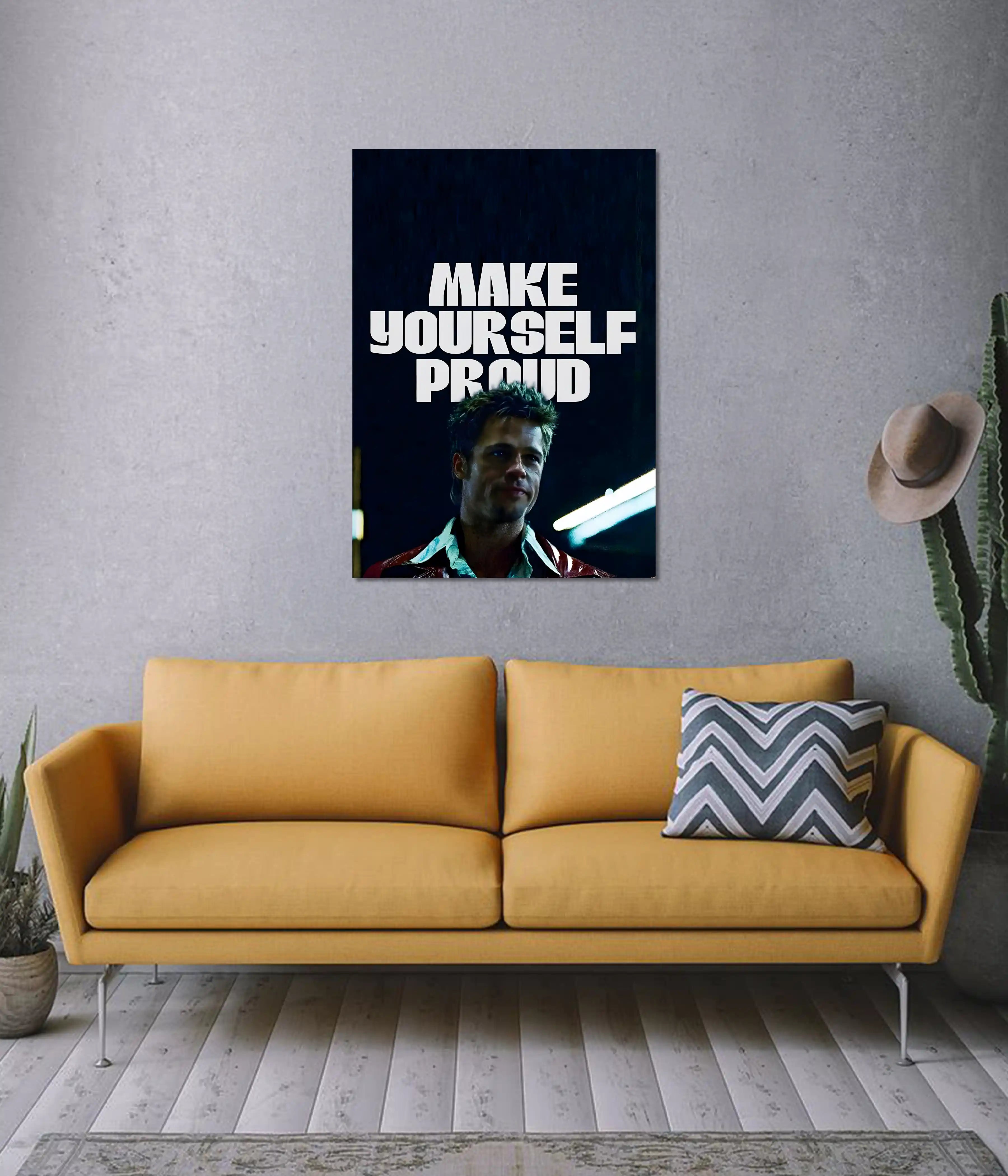 Make Yourself Proud Motivational Poster