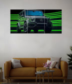 Mercedes-Benz G-Wagon Split Wall Poster