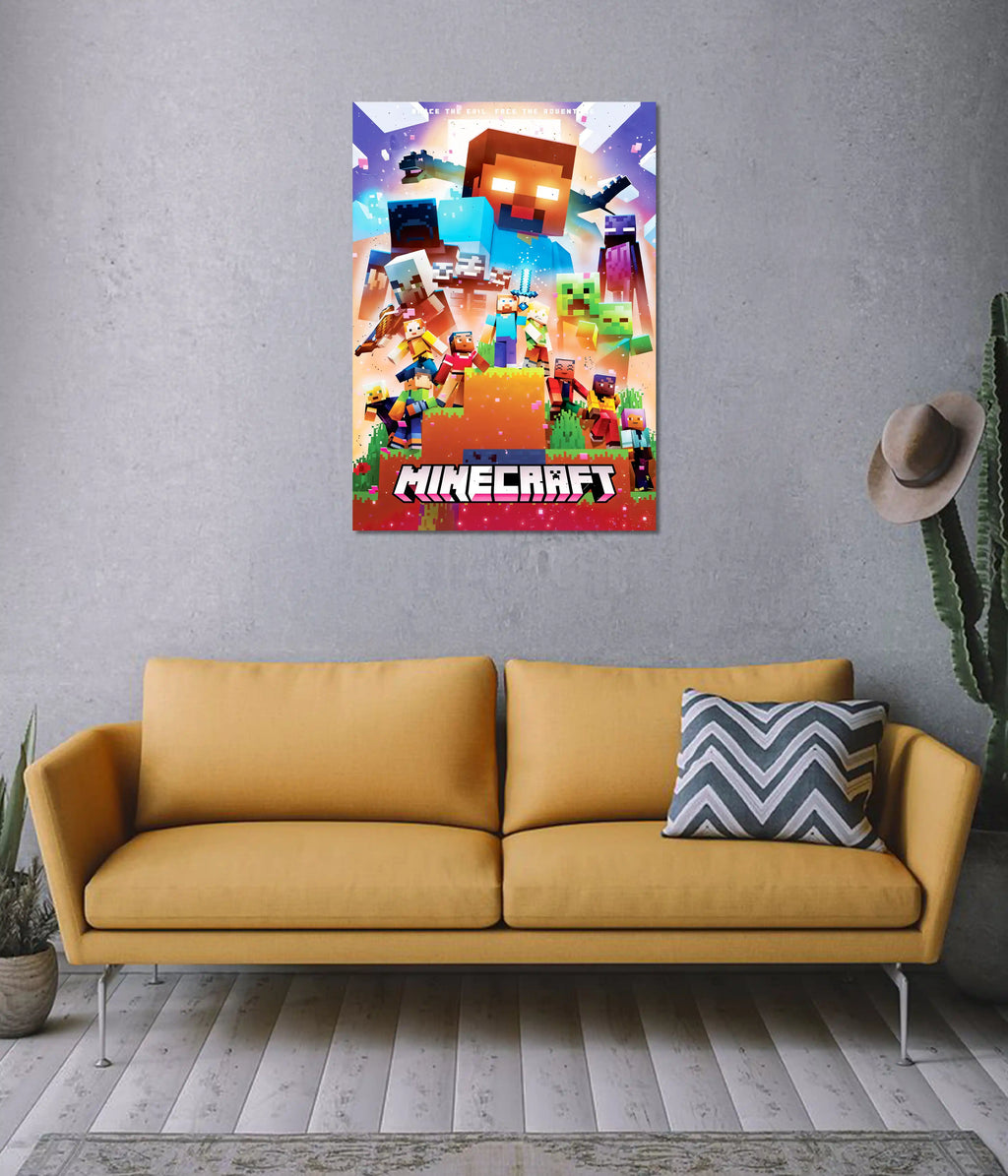 Minecraft Epic Adventure Poster