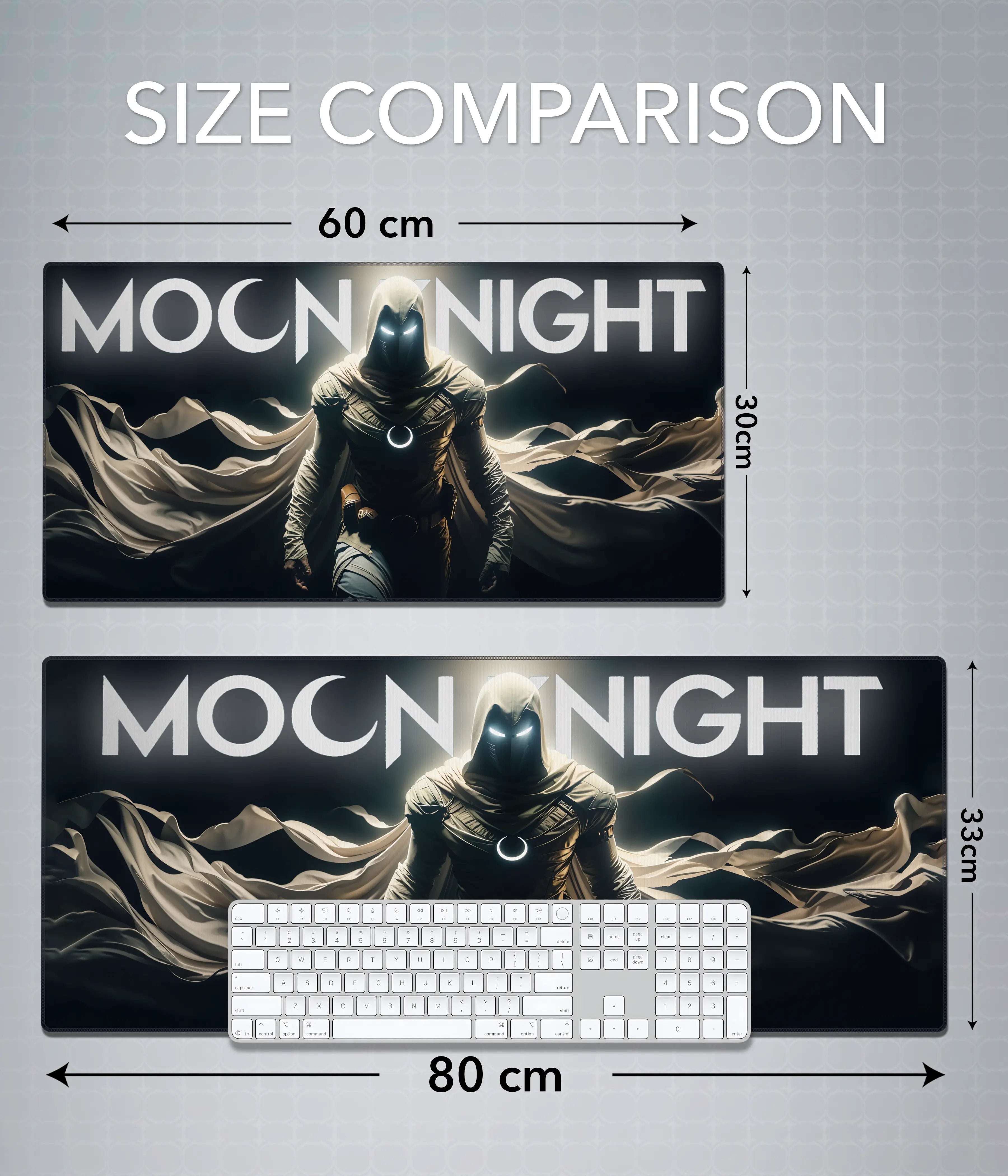 Moon Knight Desk Mat – Extended Gaming & Office Mouse Pad