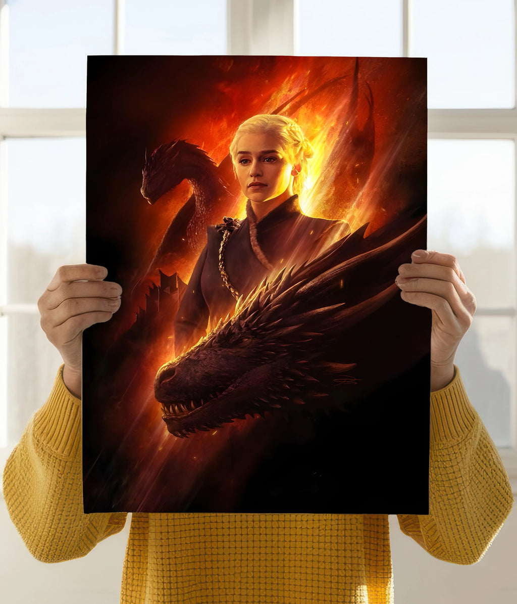Mother of Dragons – Game of Thrones Poster