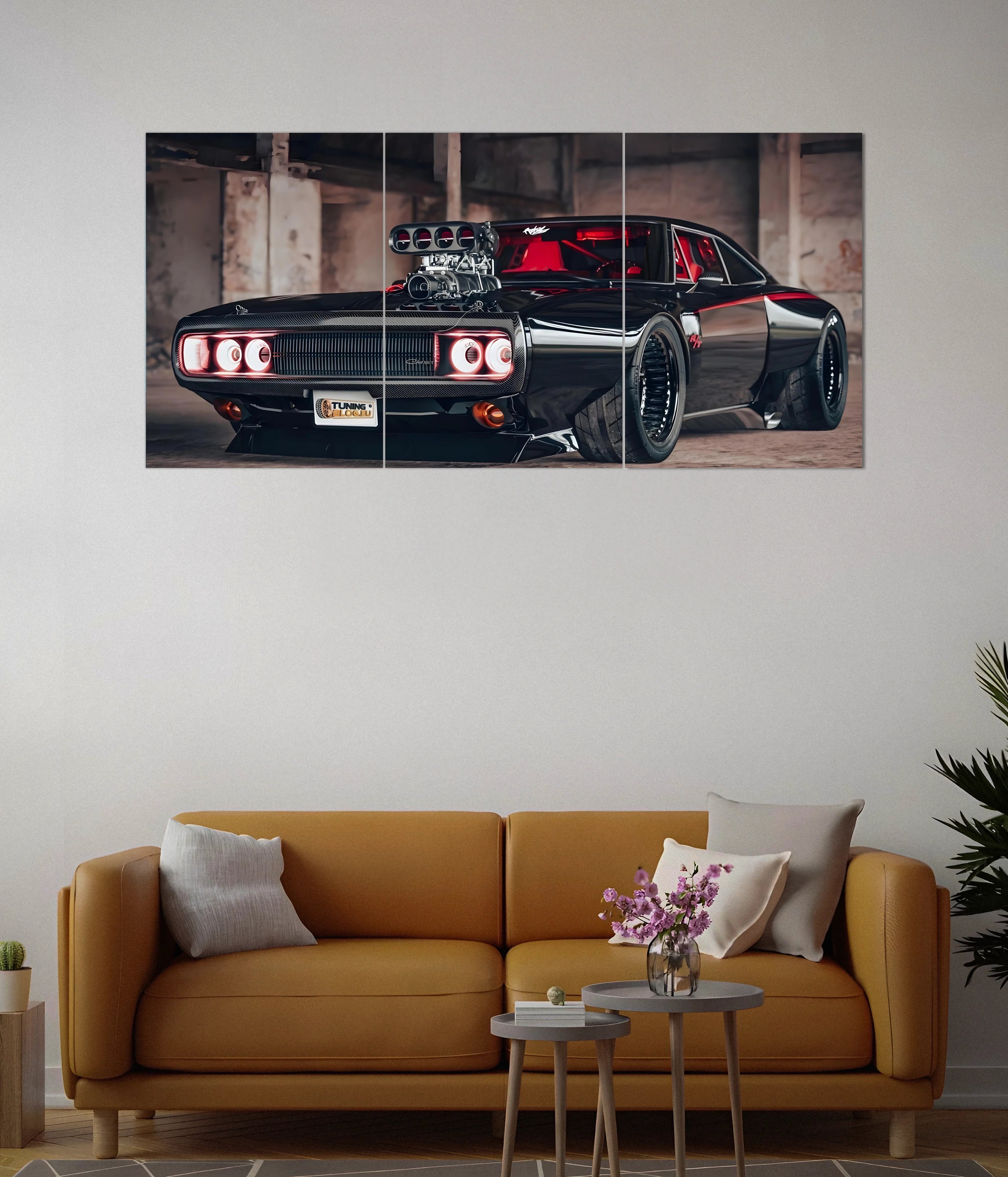 Muscle Machine Car Split Poster Set