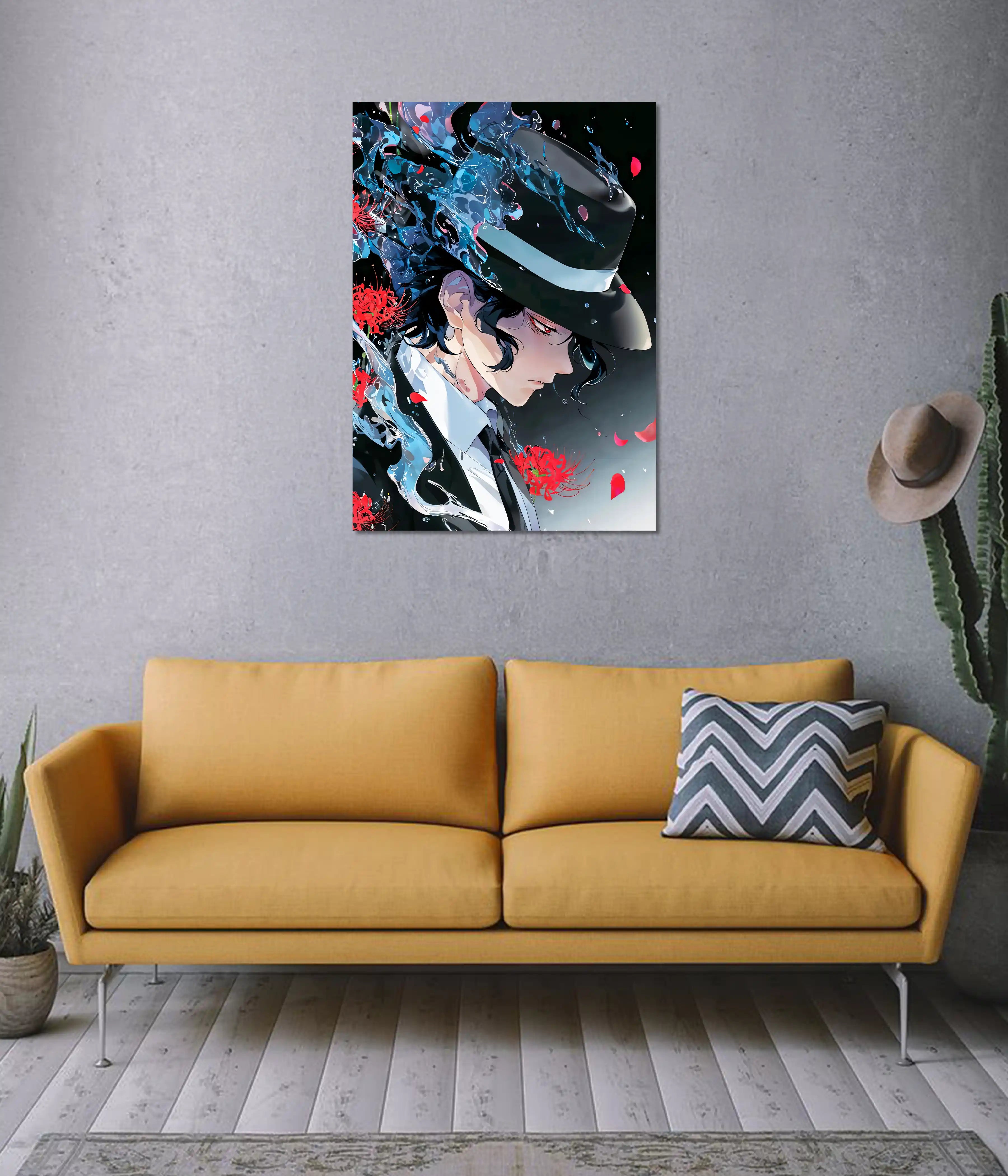 Muzan Kibutsuji – Demon King Elegance Poster