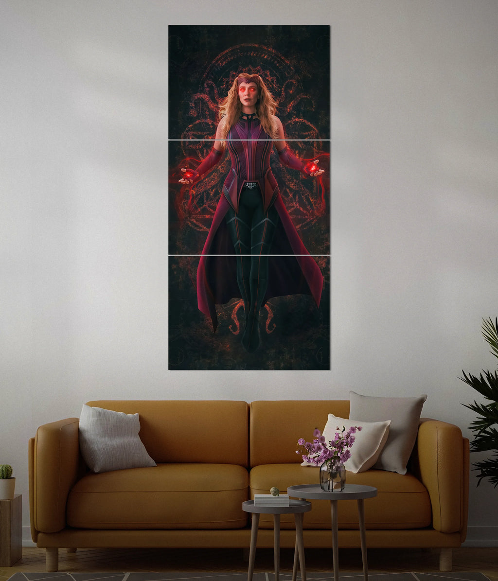 Mystic Power – Scarlet Witch Split Poster
