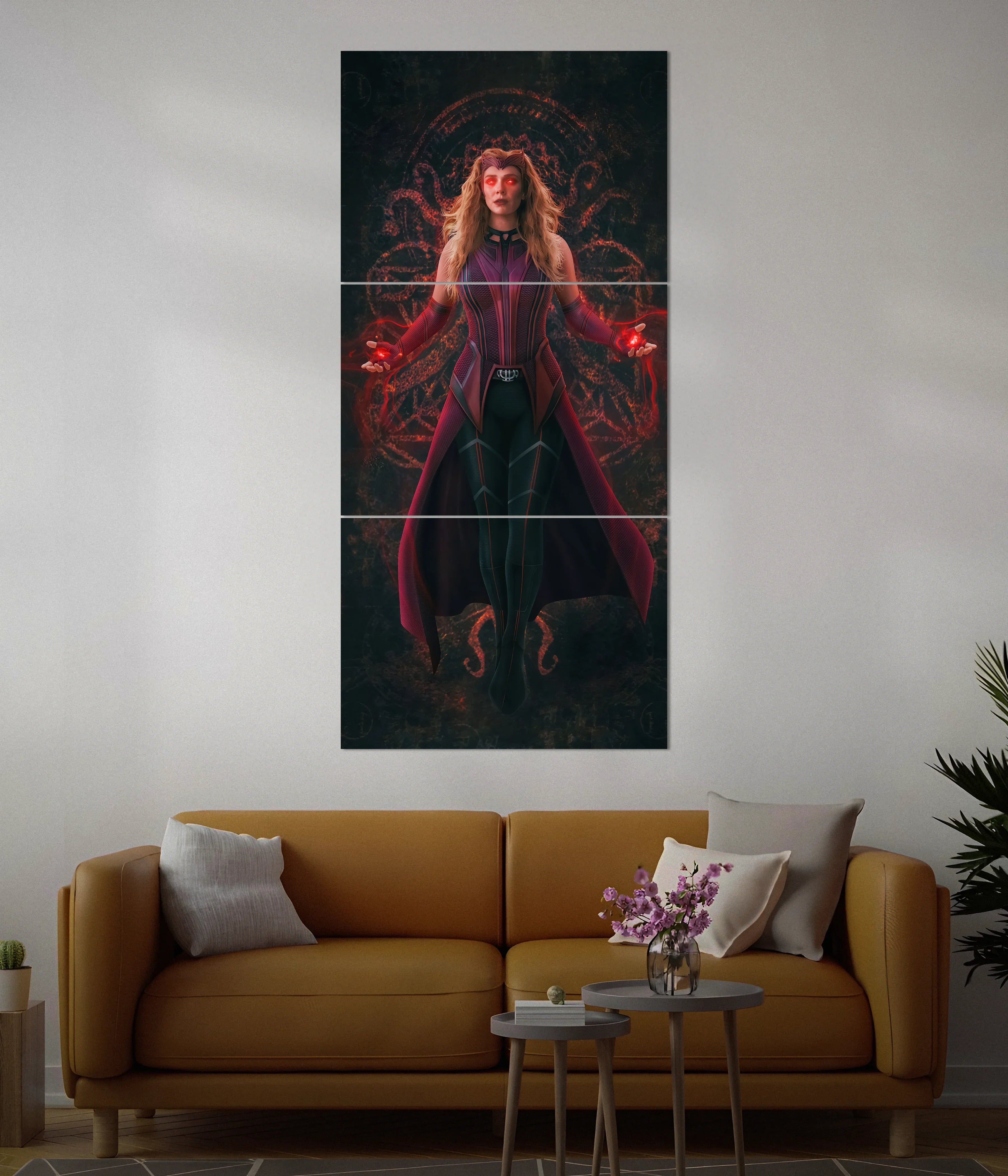 Mystic Power – Scarlet Witch Split Poster