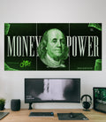 MONEY x POWER x RESPECT | Benjamin Franklin | 3 Piece Set