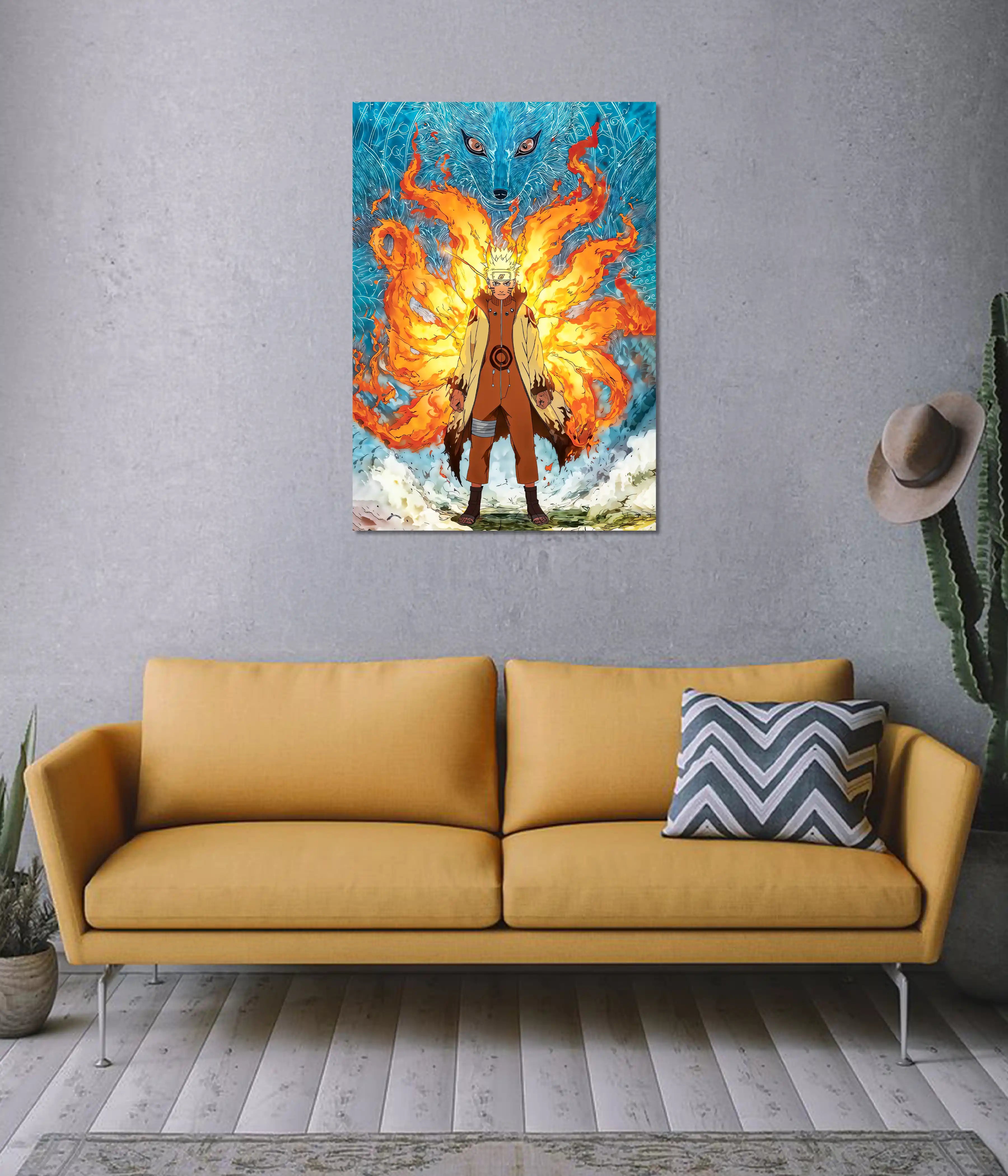 Naruto Kurama Chakra Mode Poster