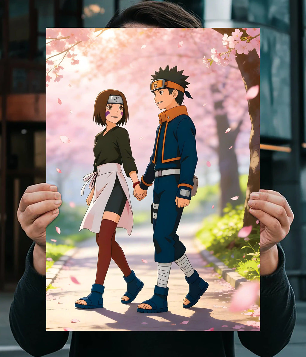 Naruto Spring Promise – Anime Love Poster Main Image - Everanta