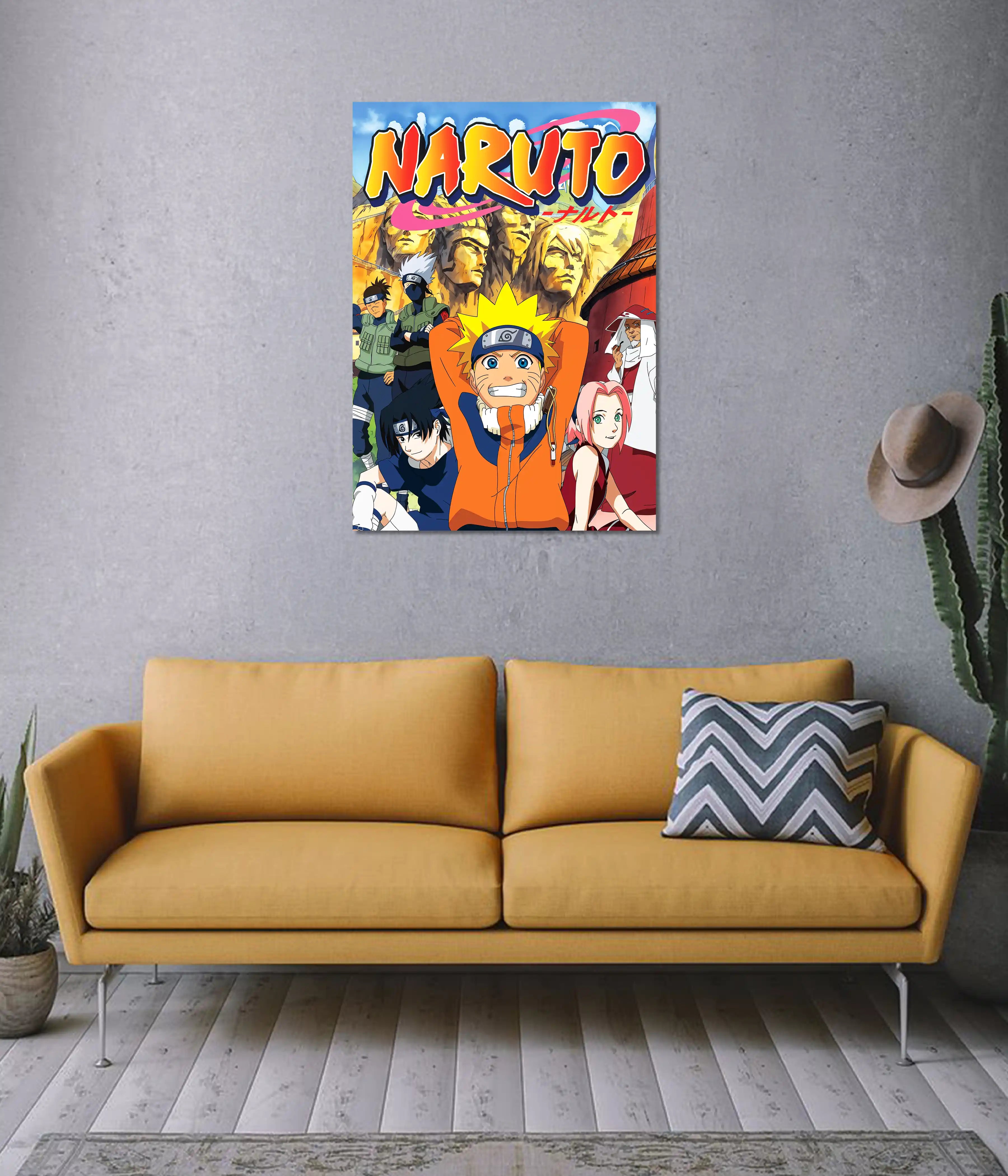 Naruto Team 7 Classic Anime Poster