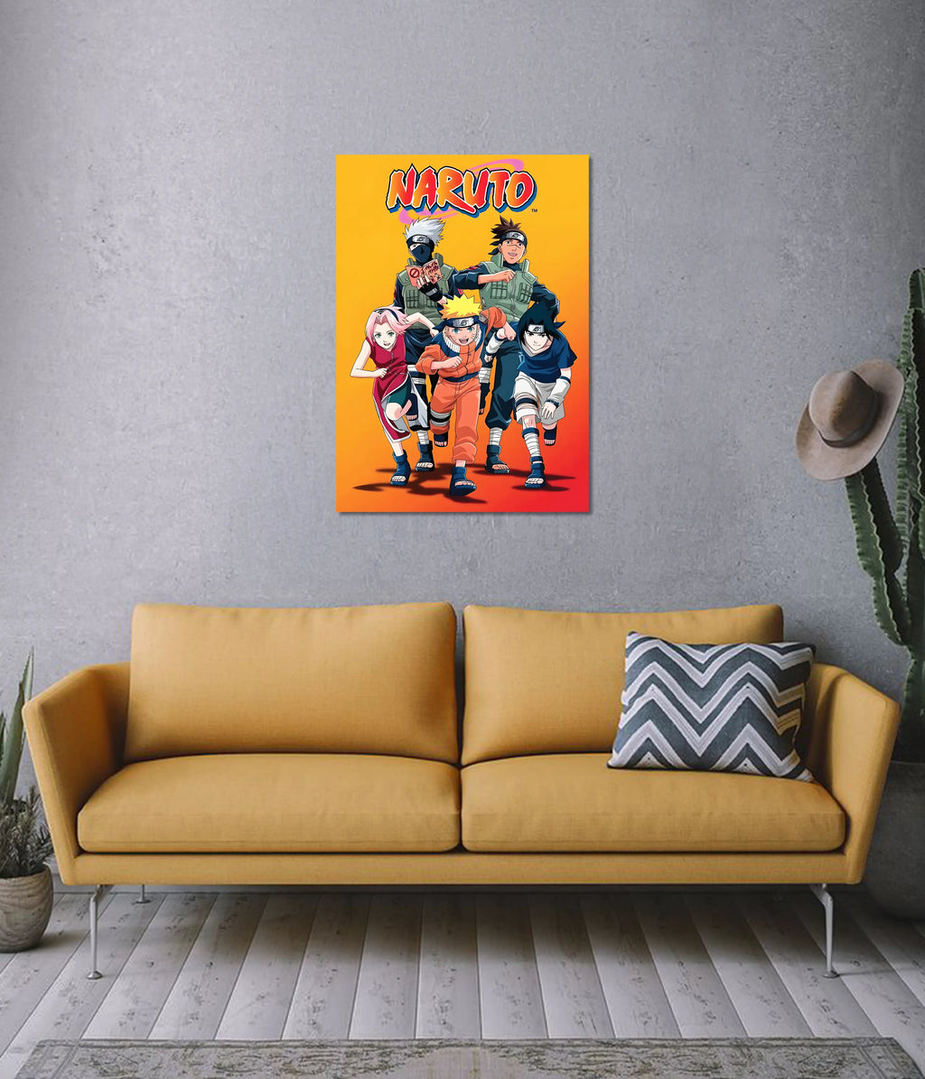 Naruto Team 7 Wall Poster