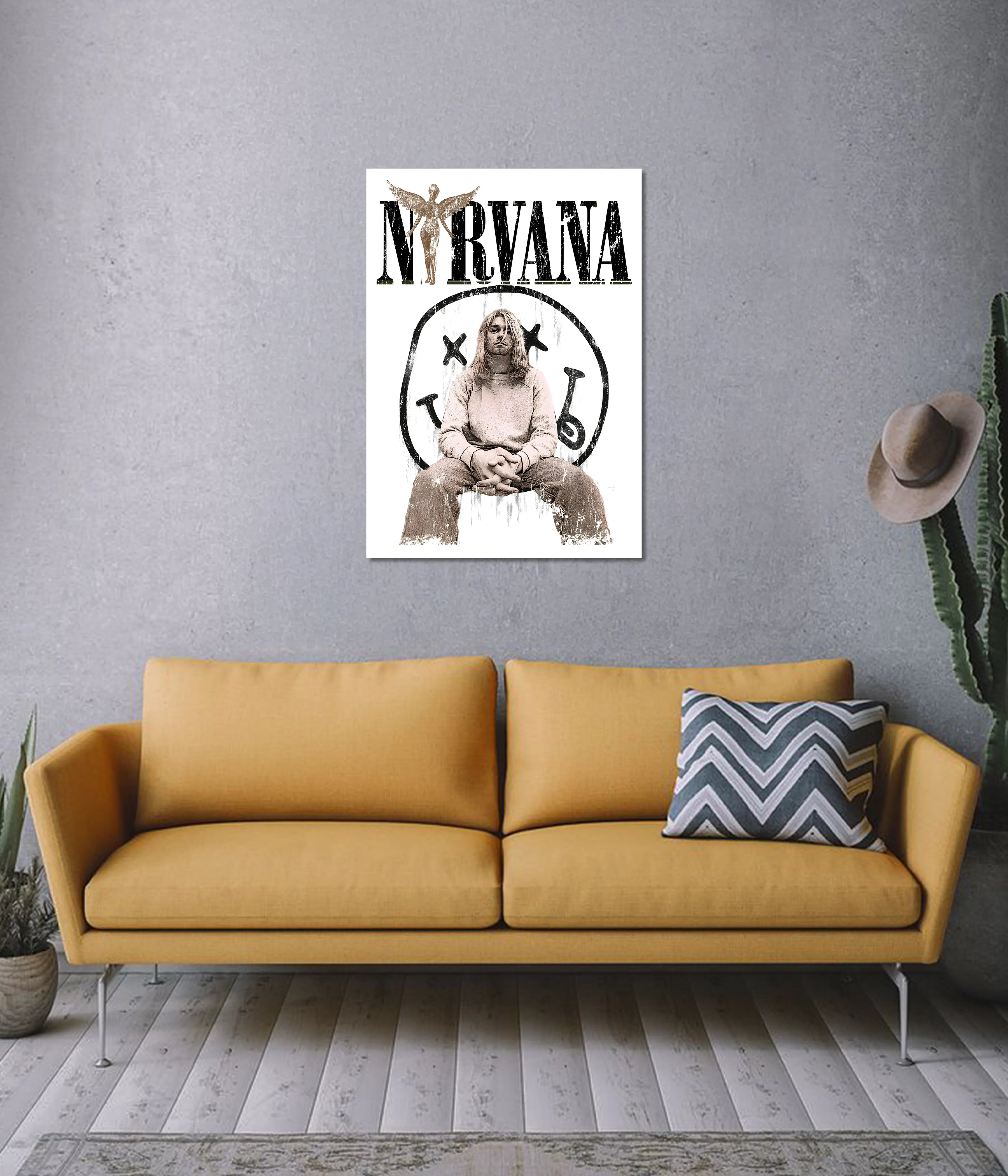 Nirvana – Kurt Cobain Wall Poster