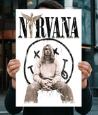 Nirvana – Kurt Cobain Wall Poster Main Image - Everanta