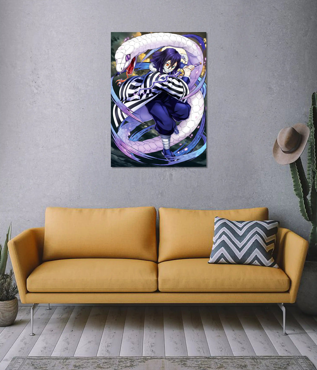 Obanai – Serpent Hashira Demon Slayer Poster