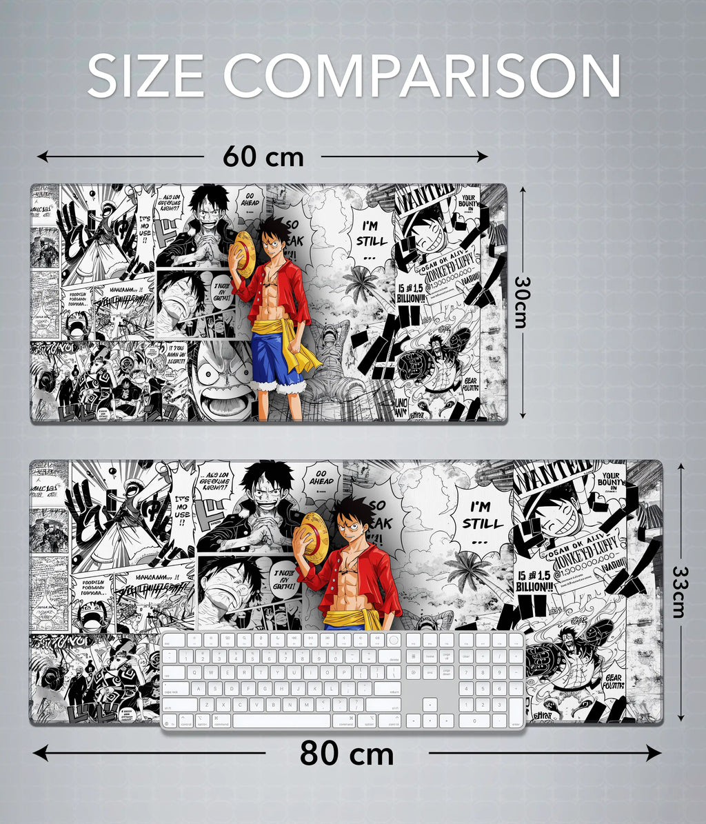 One Piece Luffy Desk Mat – Anime Extended Gaming Pad