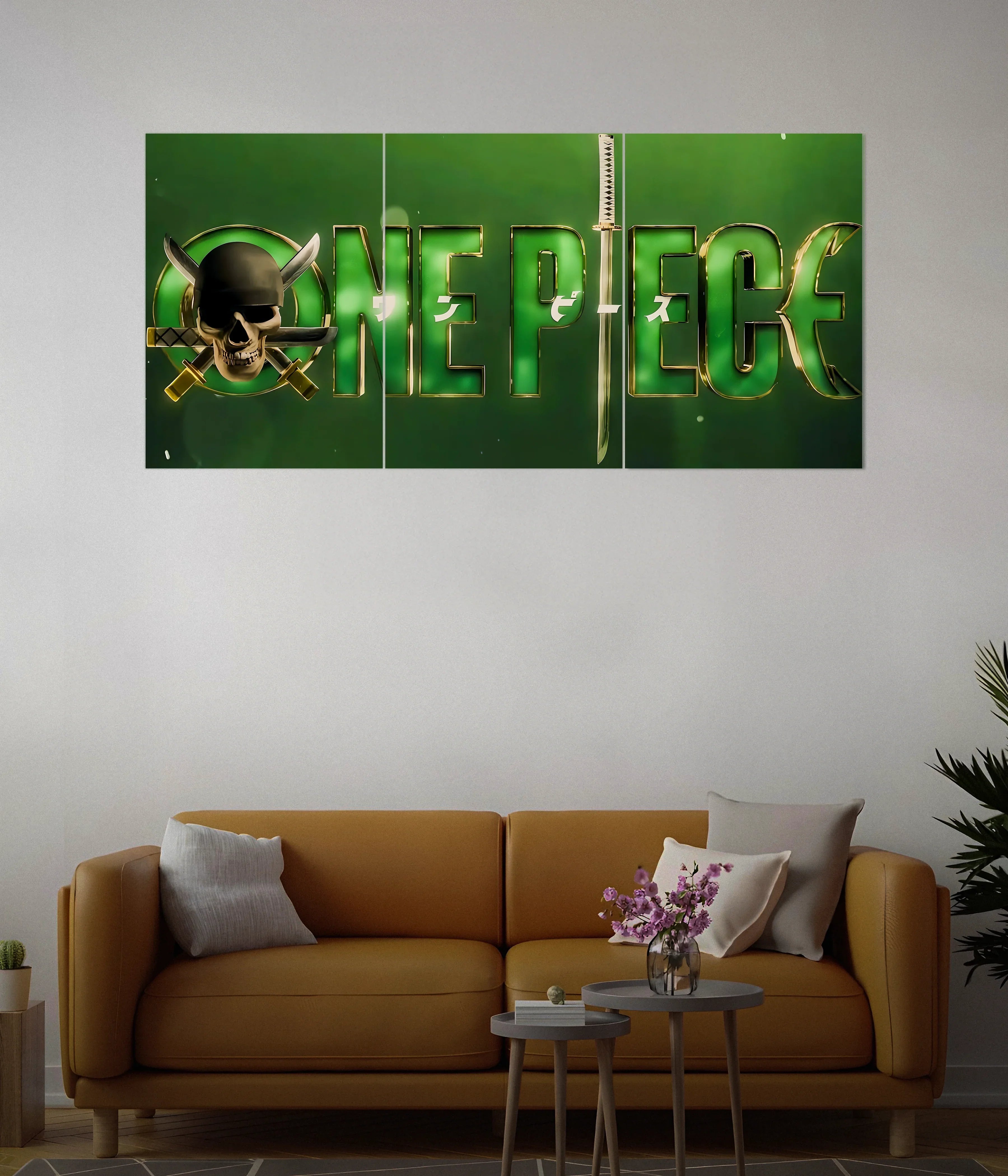 One Piece Skull & Katana – Anime Split Wall Poster