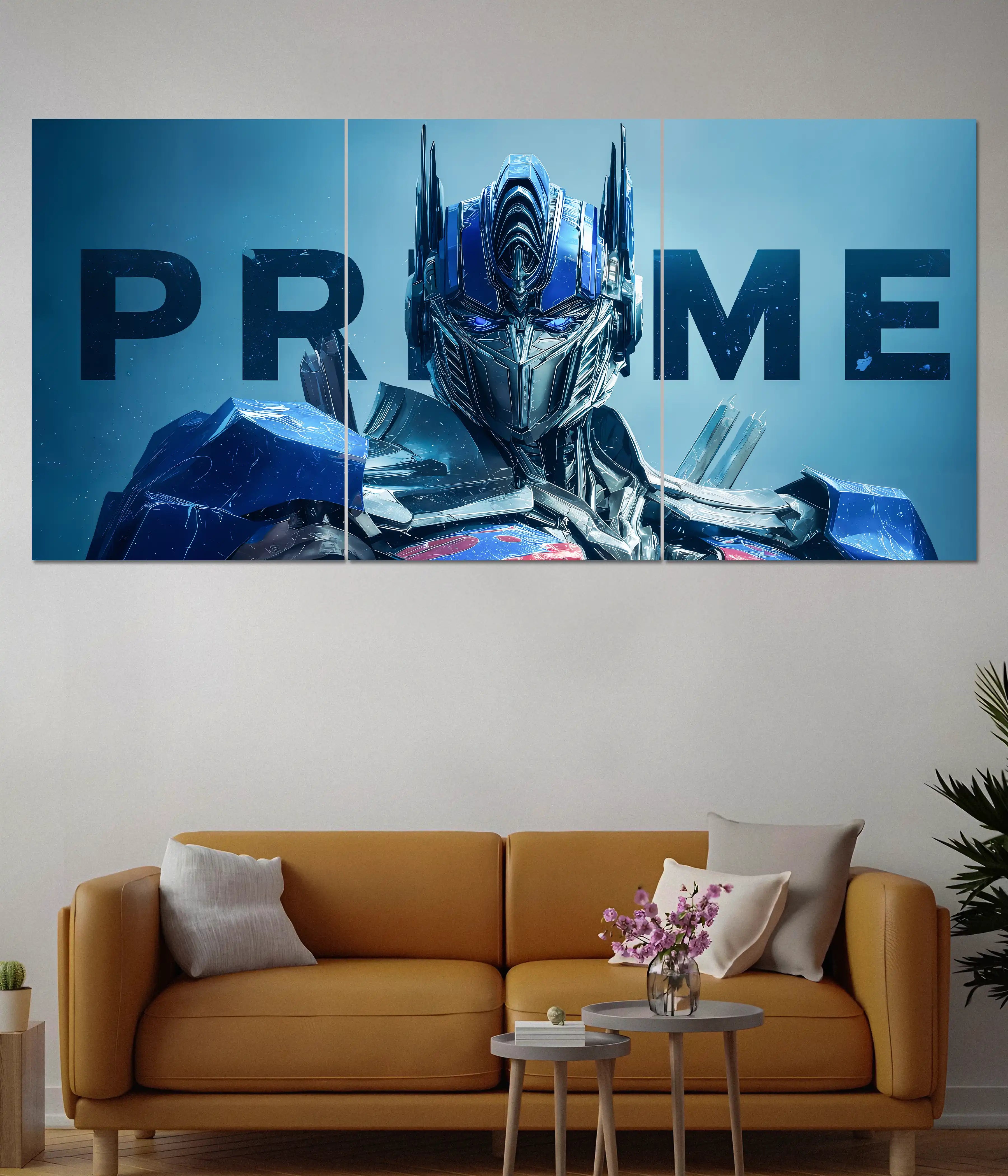 Optimus Prime Split Poster