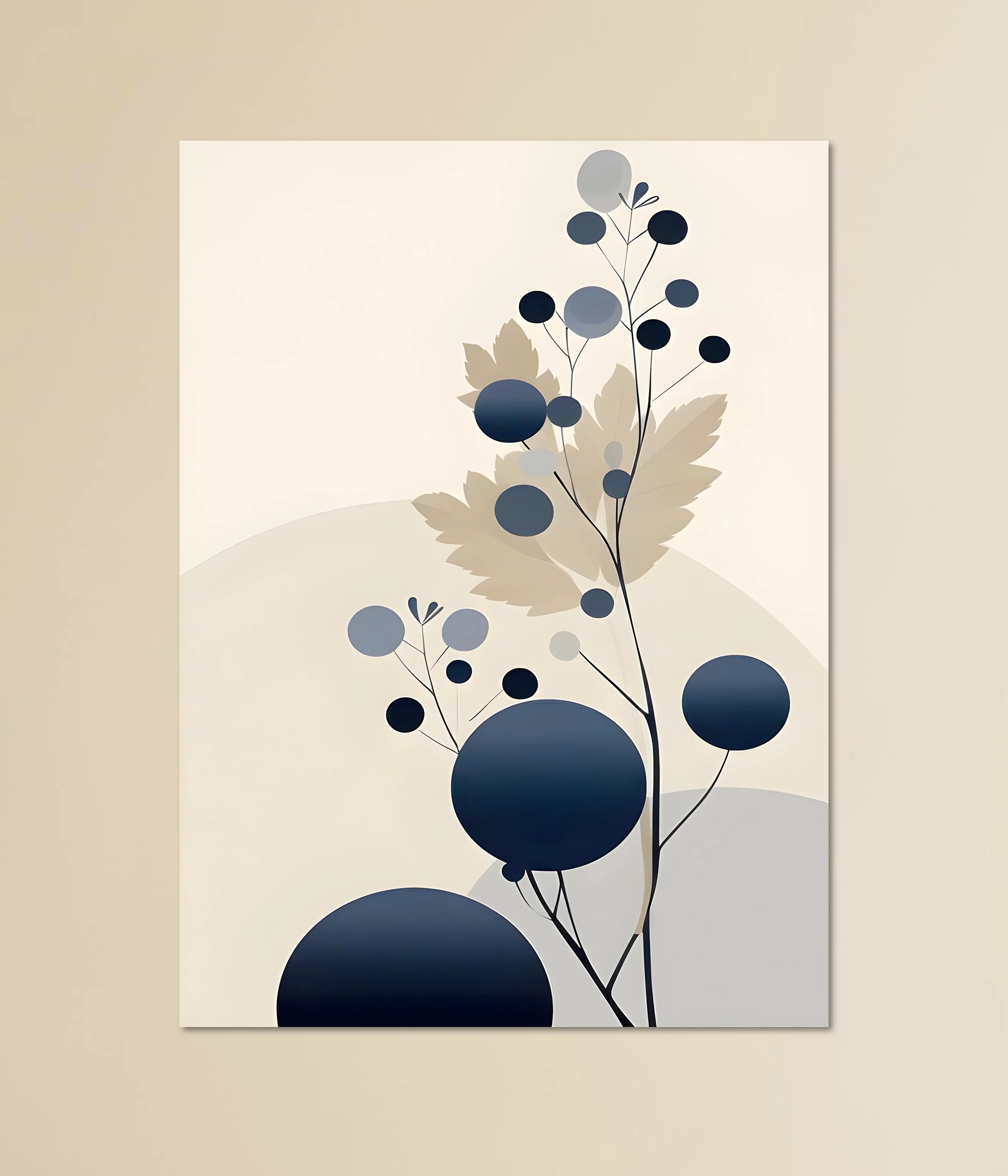 Outdoor Nature Pattern – Aesthetic Abstract Wall Poster Main Image