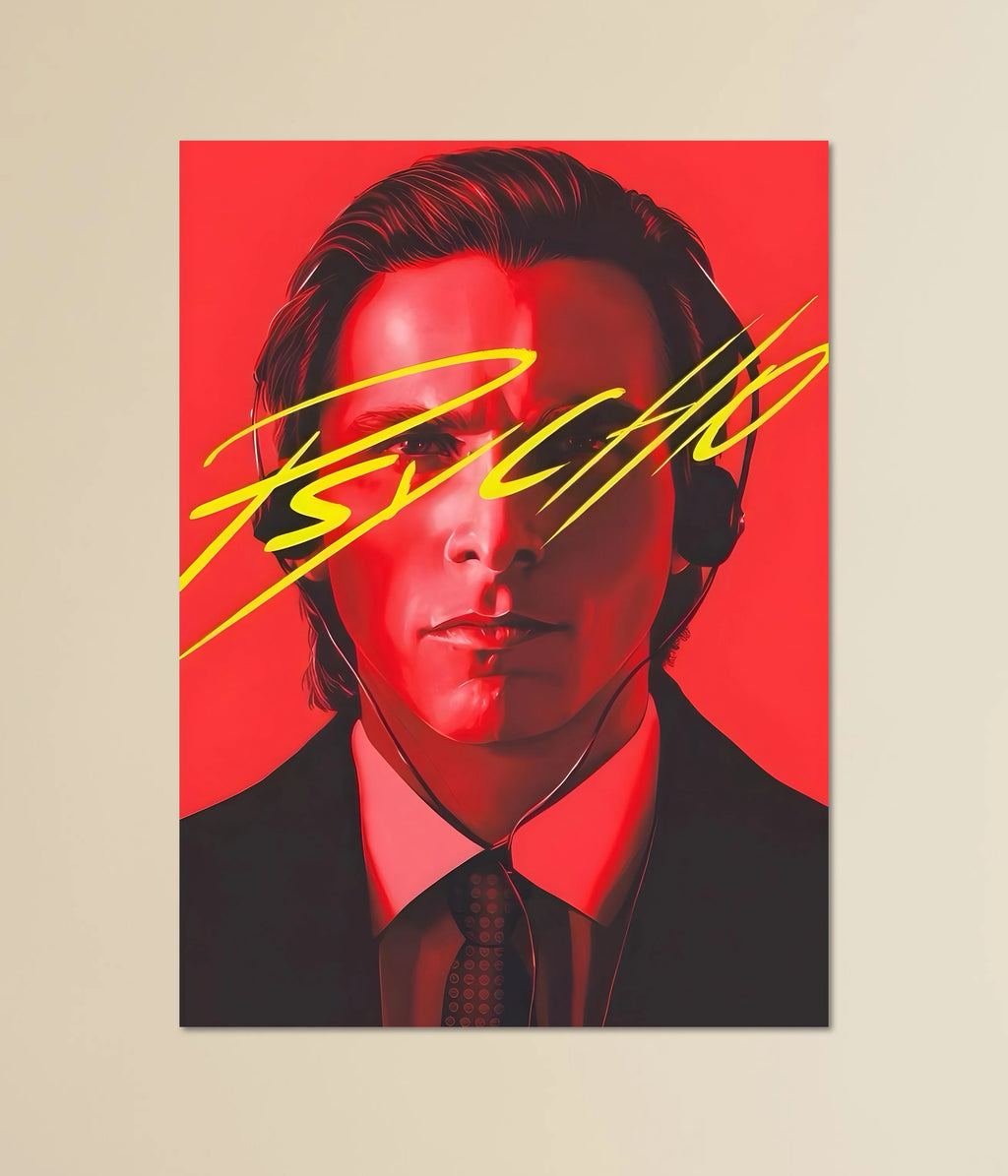 Patrick Bateman – American Psycho Poster