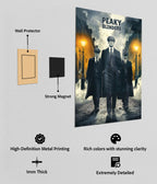 Peaky Blinders Gangster Walk Metal Poster