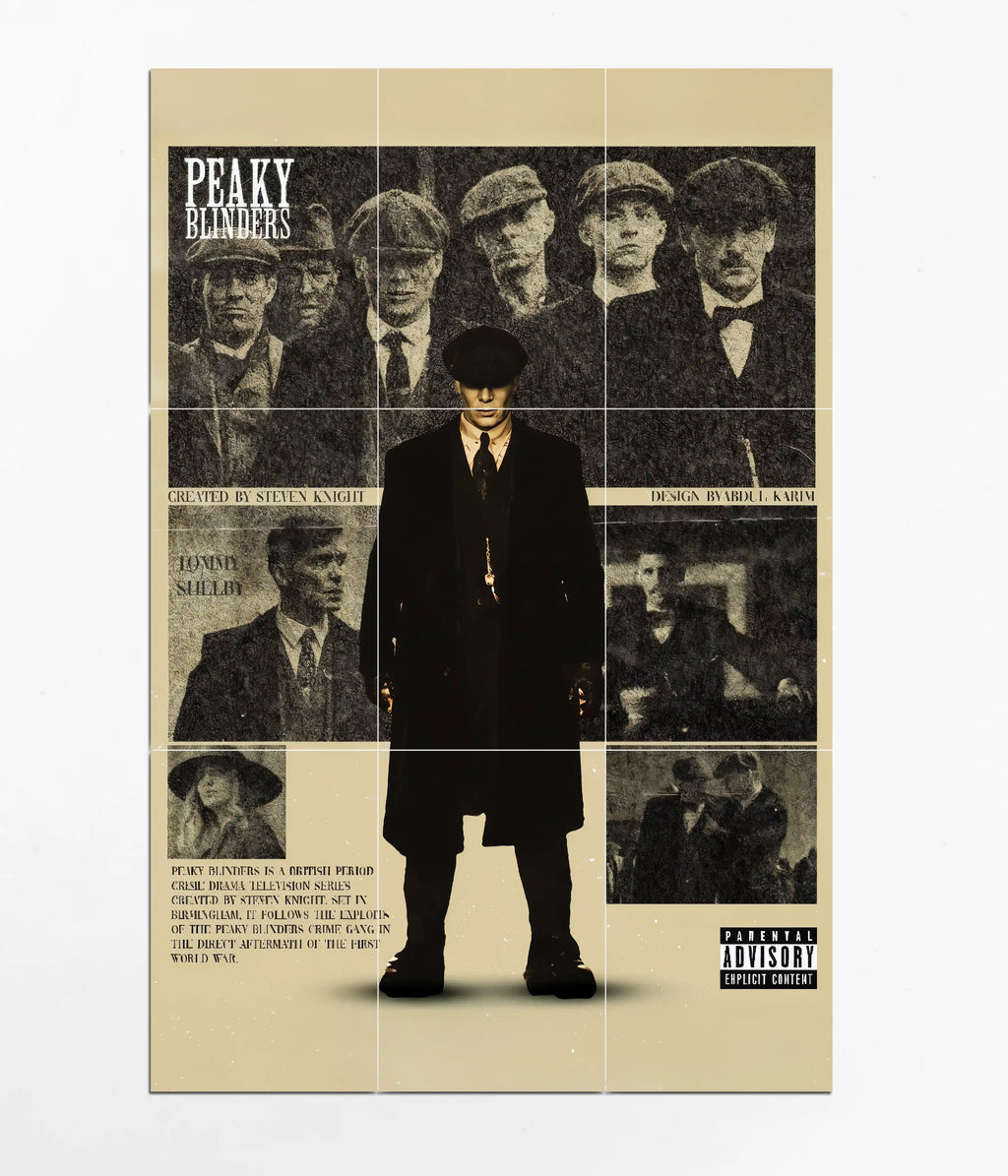 Peaky Blinders Legacy 9-Piece Split Poster