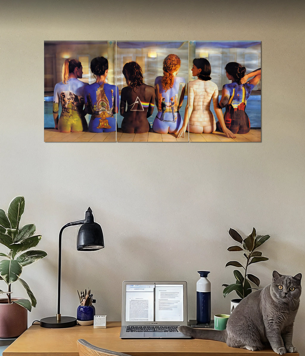 Pink Floyd Back Catalogue – Iconic Split Wall Poster