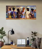 Pink Floyd Back Catalogue – Iconic Split Wall Poster