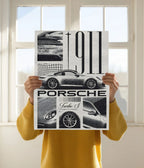 Porsche 911 Turbo Mode – Gamer Room Poster