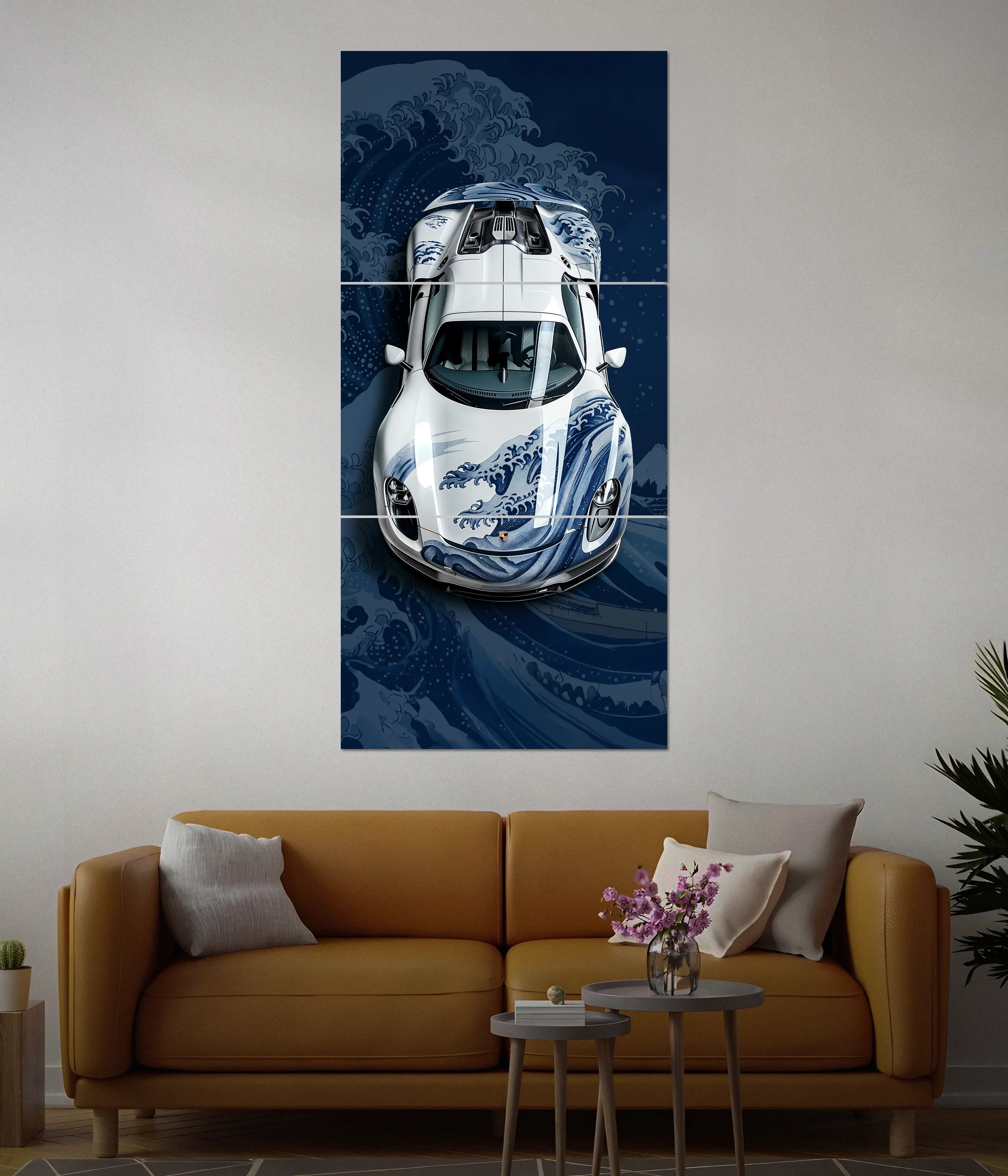Porsche 918 Art Edition – Split Wall Poster