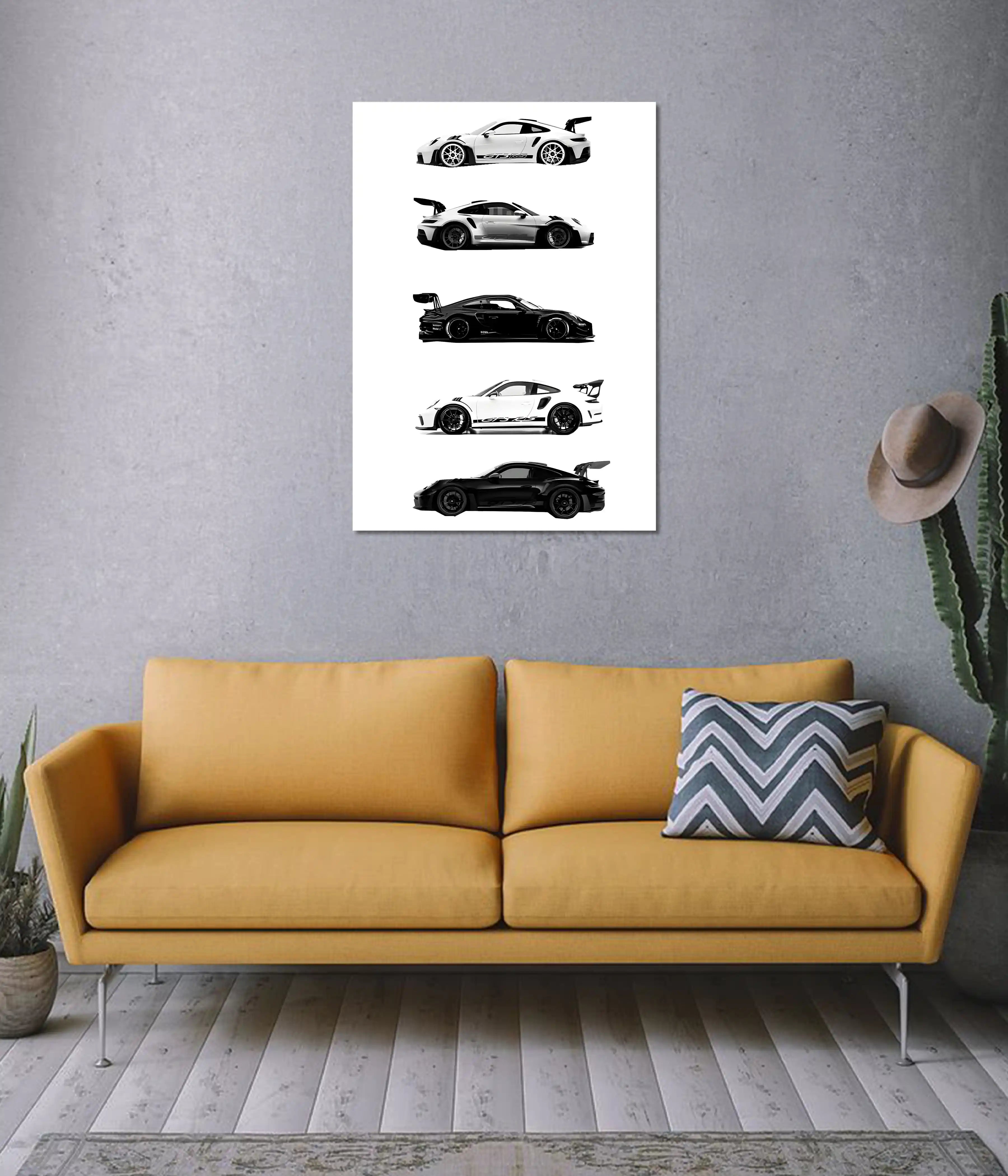 Porsche GT3 Evolution – Performance Cars Poster