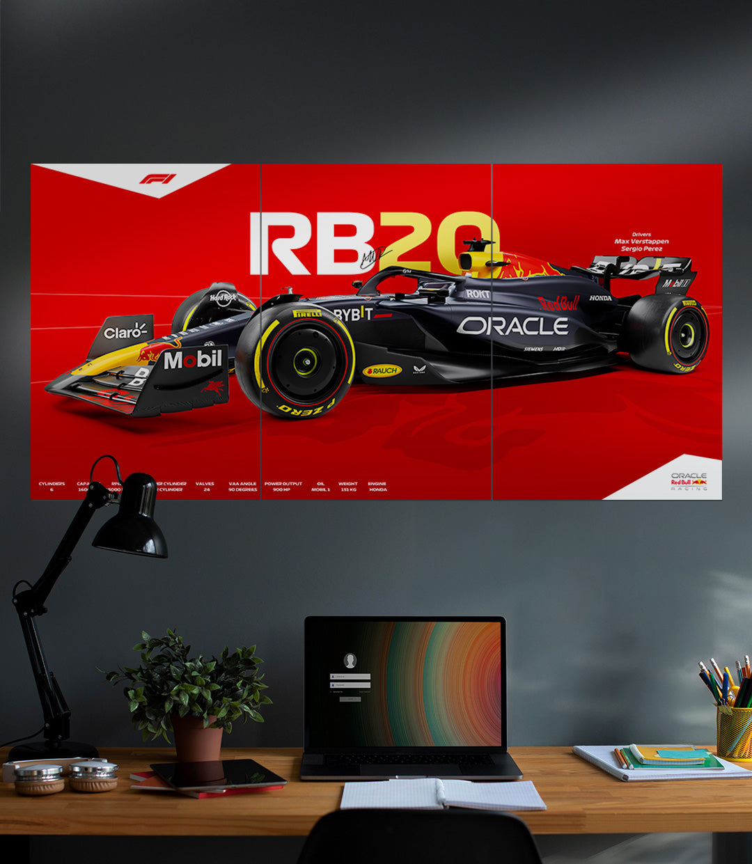 RB20 x RedBull Racing | CAR SET | 3 Piece Set