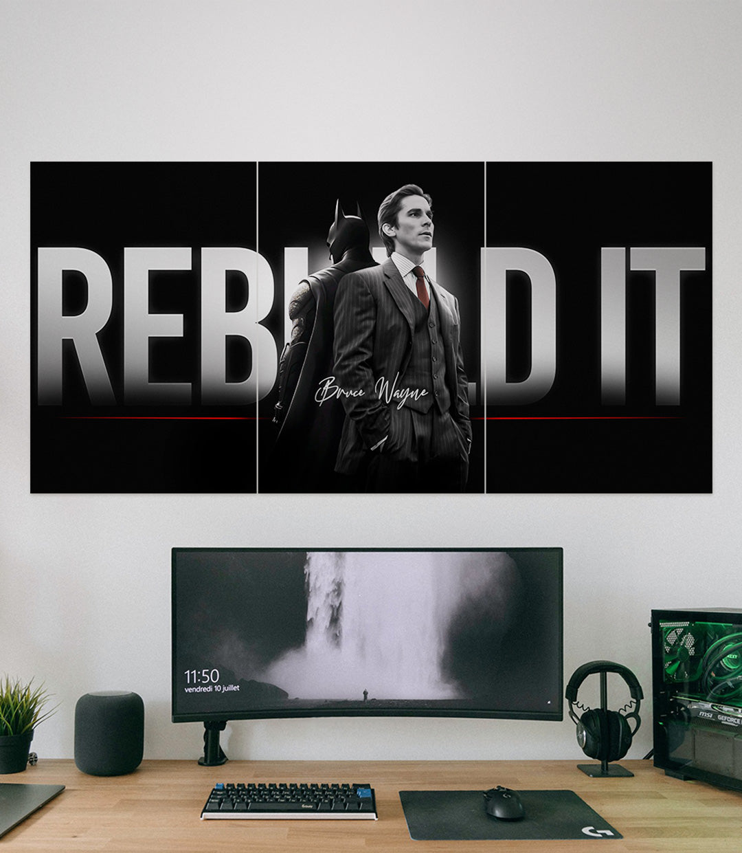 REBUILD IT BRUCE WAYNE | BATMAN | DC | 3 Piece Set