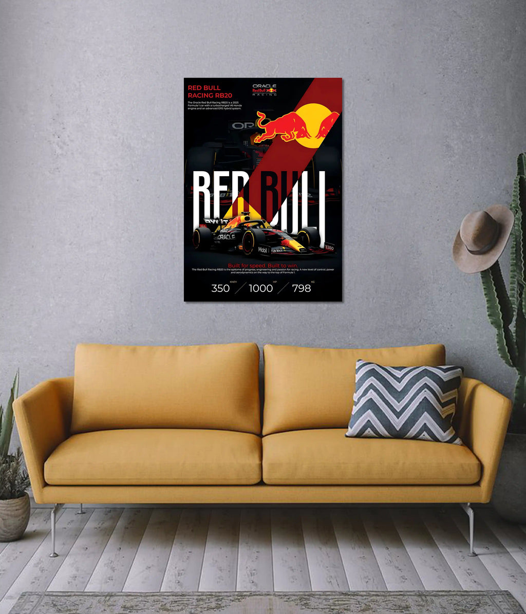 Red Bull Racing RB20 Formula 1 Poster