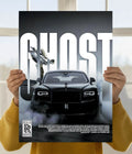 Rolls-Royce Ghost – Luxury Car Poster Main Image - Everanta