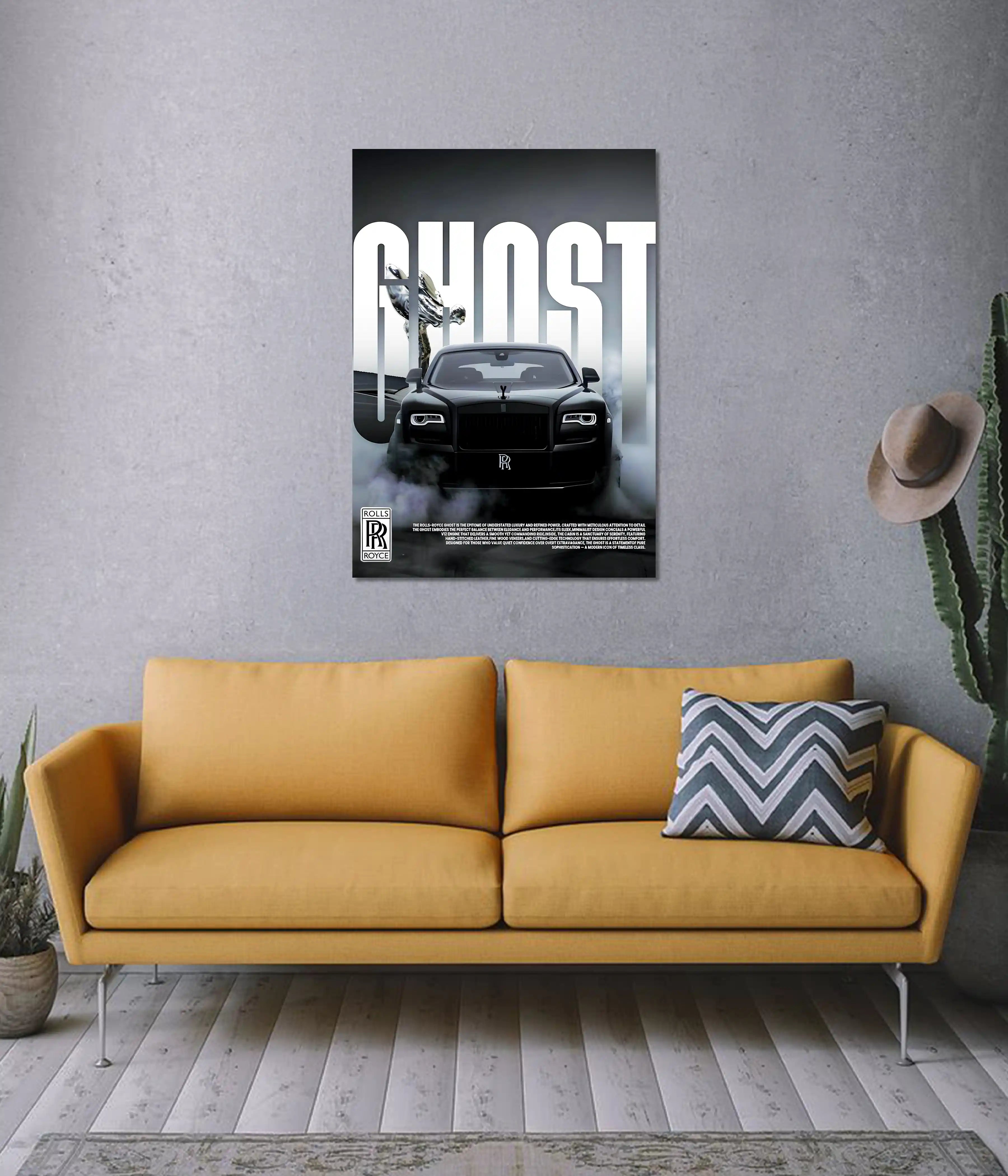 Rolls-Royce Ghost – Luxury Car Poster