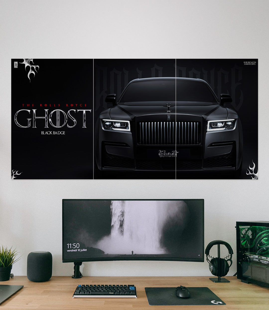 ROLLS ROYCE GHOST x DARK SOUL | Car Set | 3 Piece Set