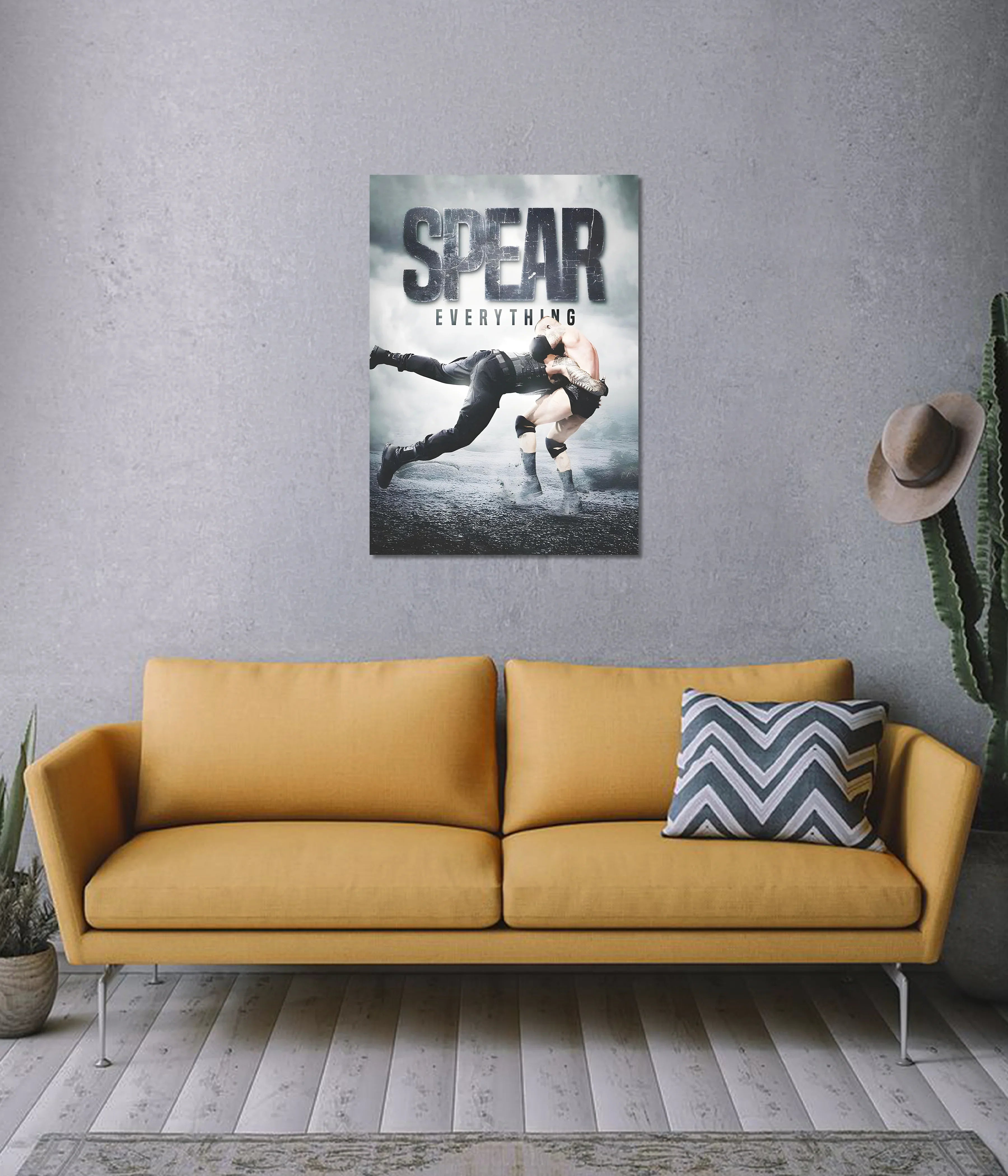 Roman Reigns “Spear Everything” Wall Poster