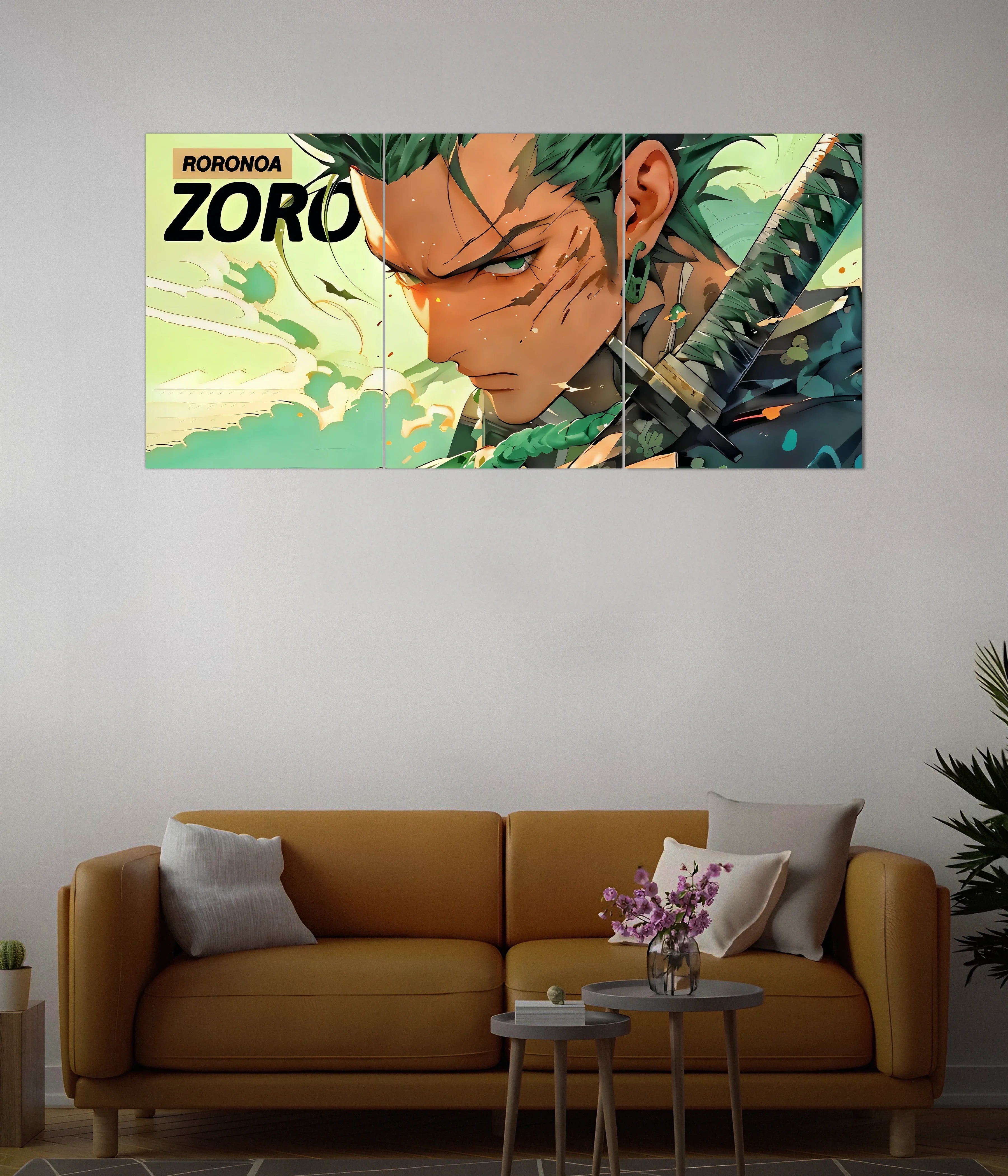 Roronoa Zoro – One Piece Split Wall Poster