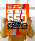 Royal Enfield Continental 650 Wall Poster