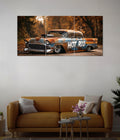 Rustic Hot Rod – Vintage Muscle Car Split Wall Poster Main Image - Everanta