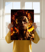 Ryomen Sukuna – King of Curses Poster Holding Image - Everanta