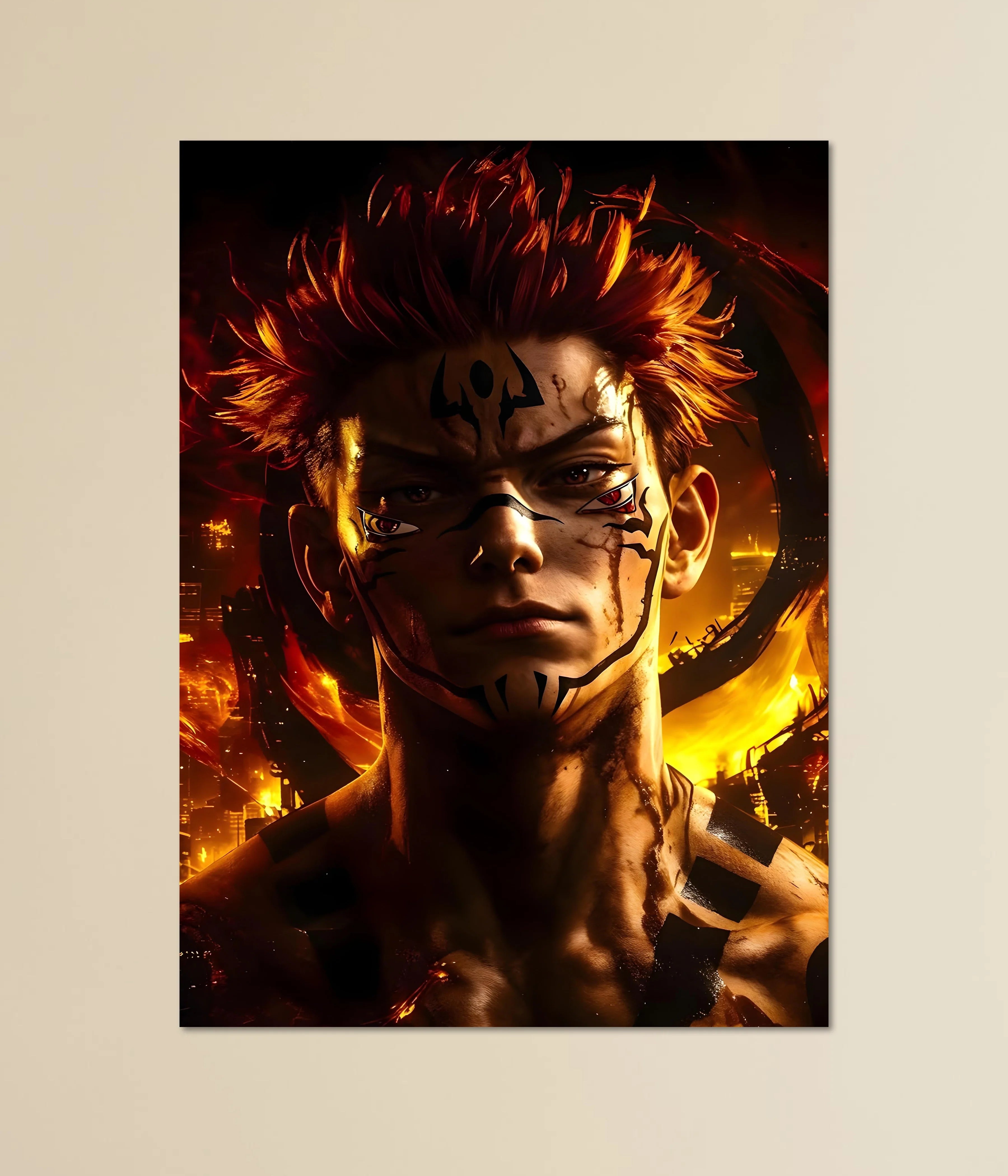 Ryomen Sukuna – King of Curses Poster