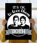 Salvatore Brothers – “It’s OK to Love Them Both” Poster Main Image - Everanta