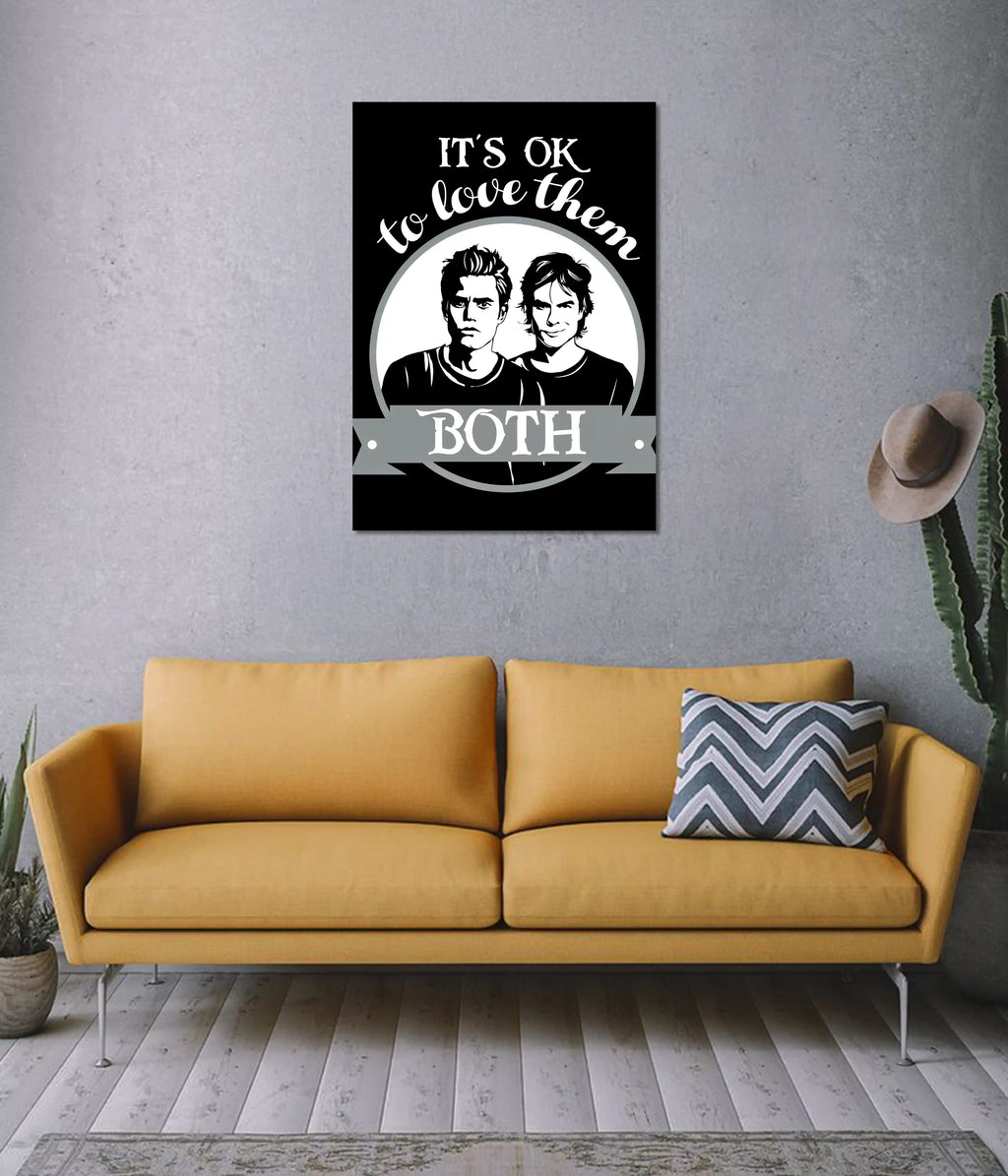 Salvatore Brothers – “It’s OK to Love Them Both” Poster