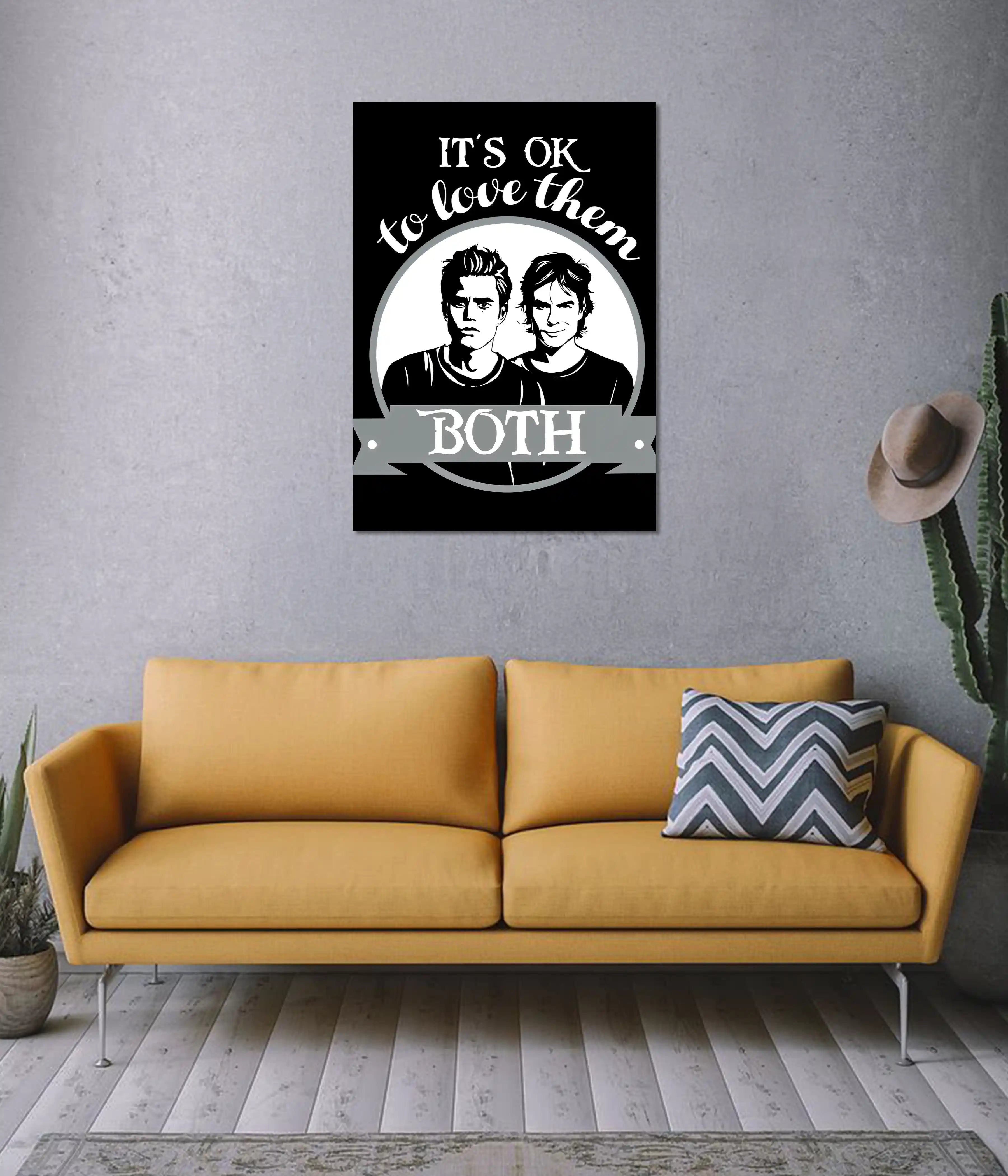 Salvatore Brothers – “It’s OK to Love Them Both” Poster