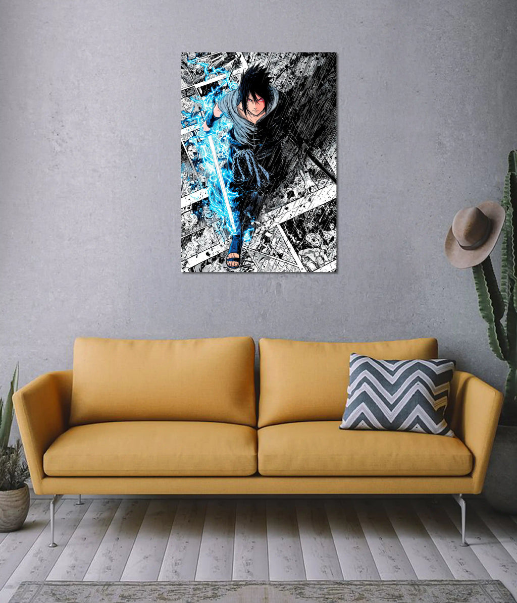 Sasuke Chidori Rage Poster