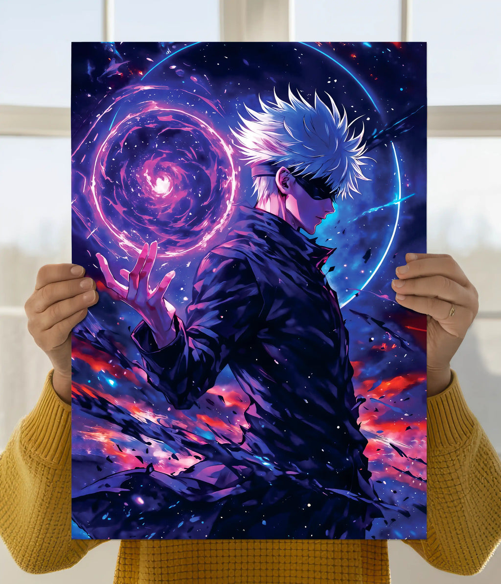 Satoru Gojo – Infinite Void Awakening Wall Poster Main Image - Everanta