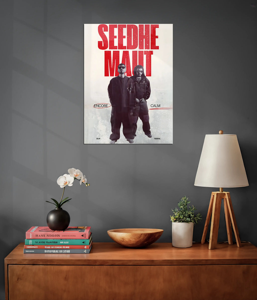 Seedhe Maut – Encore × Calm Metal Poster