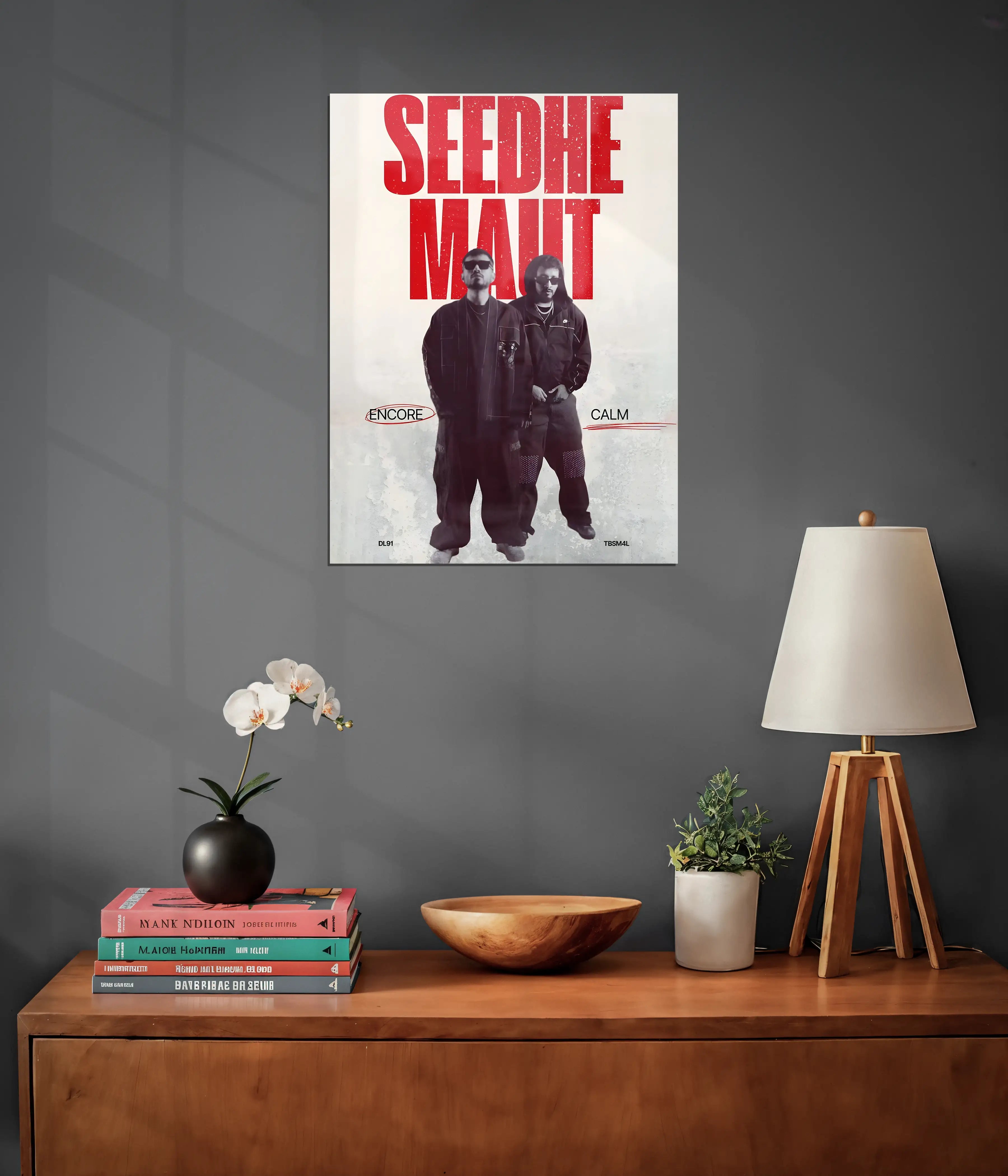 Seedhe Maut – Encore × Calm Metal Poster